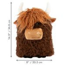 Honden speelgoed speeltjes Kong hond comfort jumbo highland cow