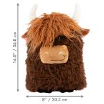 Honden speelgoed speeltjes Kong hond comfort jumbo highland cow