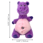 Honden speelgoed speeltjes Kong hond knots belly hippo medium/large