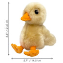 Honden speelgoed speeltjes Pluche Kong toughz duck medium