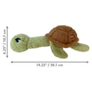 Honden speelgoed Kong Kong hond scruffs turtle medium / large