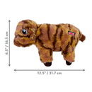 Honden speelgoed Kong hond low stuff stripes cow medium