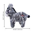 Honden speelgoed Kong hond low stuff stripes donkey medium