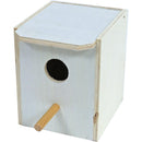 broedblok voor mezen, rond gat.