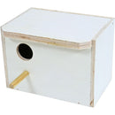 Boon broedblok voor mezen, lang met rond gat