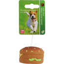 Hondenspeelgoed latex Boon hond speelgoed broodje hamburger latex 6 cm