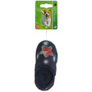 Hondenspeelgoed latex Boon hond speelgoed schoen latex blauw 14cm