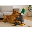 Honden speelgoed Boon hond speelgoed Gijs de gans corduroy met piep 65/90 cm