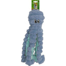Honden speelgoed Boon hond speelgoed octopus corduroy met piep groen/geel/blauw 40/65 cmcm