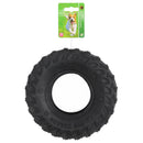 Honden speelgoed Boon hond speelgoed band rubber zwart 11-16-21 cm