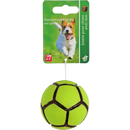 Honden speelgoed Boon hond speelgoed basketbal TPR met piep groen 6 of 8 cm