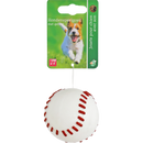 Honden speelgoed Boon hond speelgoed basketbal TPR met piep wit 6 of 8 cm