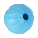 Water speelgoed Boon apporteerbal EVA drijvend + gat blauw 9cm