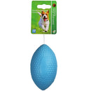 Water speelgoed Boon apporteerbal rugbybal EVA drijvend blauw 15cm