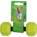 Honden speelgoed Boon hond speelgoed halter rubber+nylon groen/zwart 14cm