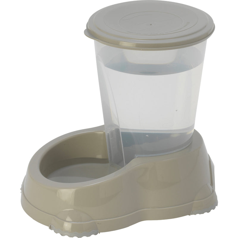 Katten voer/water bakken Moderna drinkfontein Smart Sipper 1,5 liter, warmgrijs.