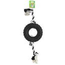 Honden speelgoed Floss Toy,s Boon hond speelgoed band rubber + 2 knoop slierten 44 of 68 cmcm