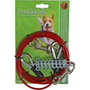 Langelijn Boon staalkabel met schokdemping 3 meter