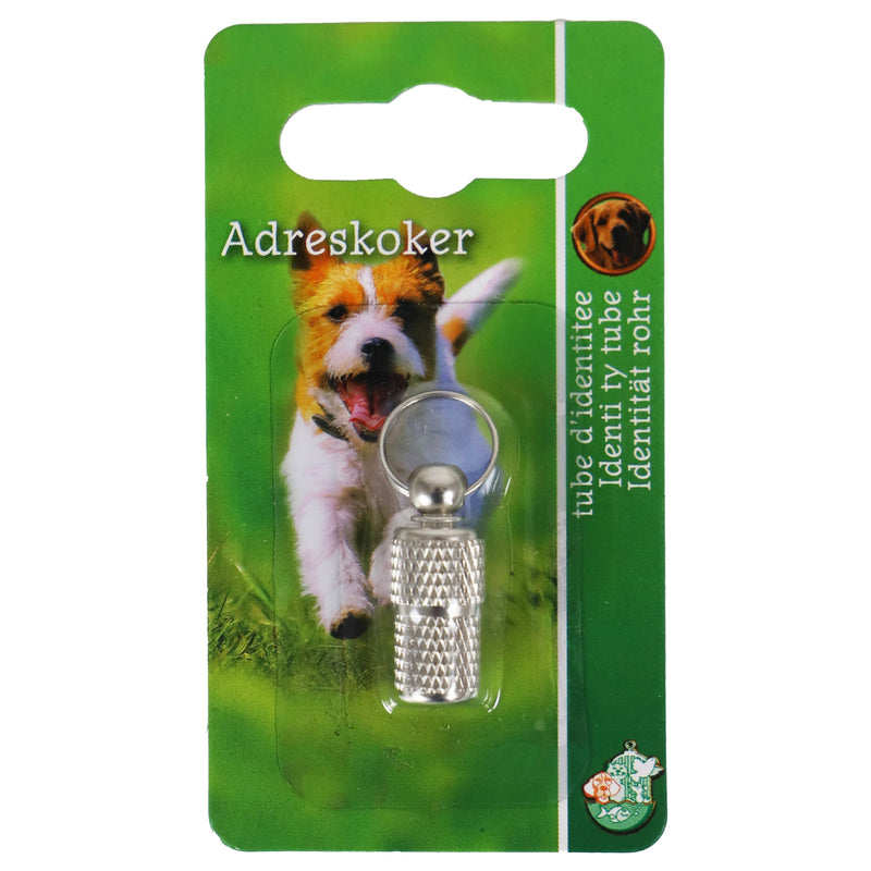 Boon adreskoker hond chroom, 26 mm blister