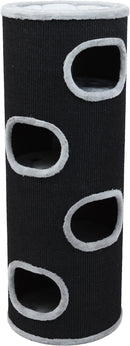 Krabpalen/Klimmeubels Klimtonnen Boon klimton sisal 4 gaats zwart/grijs 123x45cm