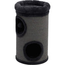 Krabpaal/Klimmeubel  Boon klimton sisal 2 gaats grijs/grijs 66x38cm