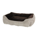 Honden/katten manden Boon Divan Corduroy 50x40 cm Taupe/Bruin
