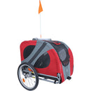 Doggy Ride fietskar Novel 20, Rood (alleen cabine)