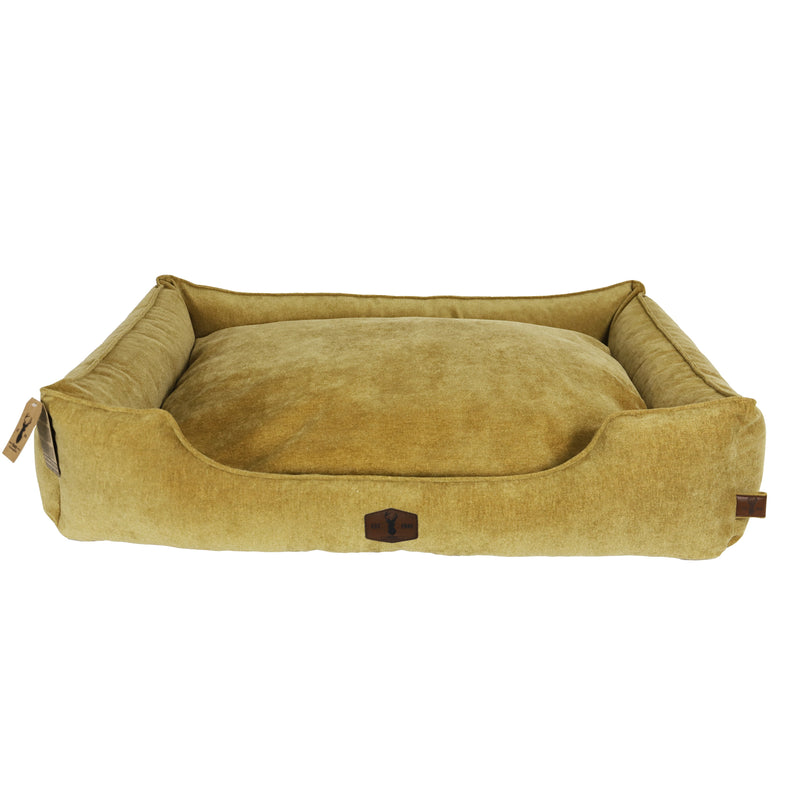 Hondenmanden Boony est 1941 premium divan orthop. Ochre yellow