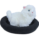 Kattenslaapmand Boon schapenwol zwart, 48 cm.
