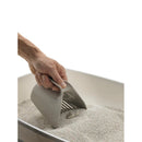 Kattenbakschep Moderna plastic kattenbakschep coop en sift warm grijs