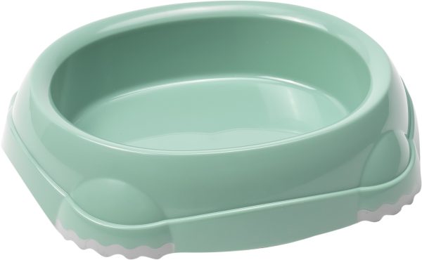 Katten voer/water bakken Katten drinkschotel Groen