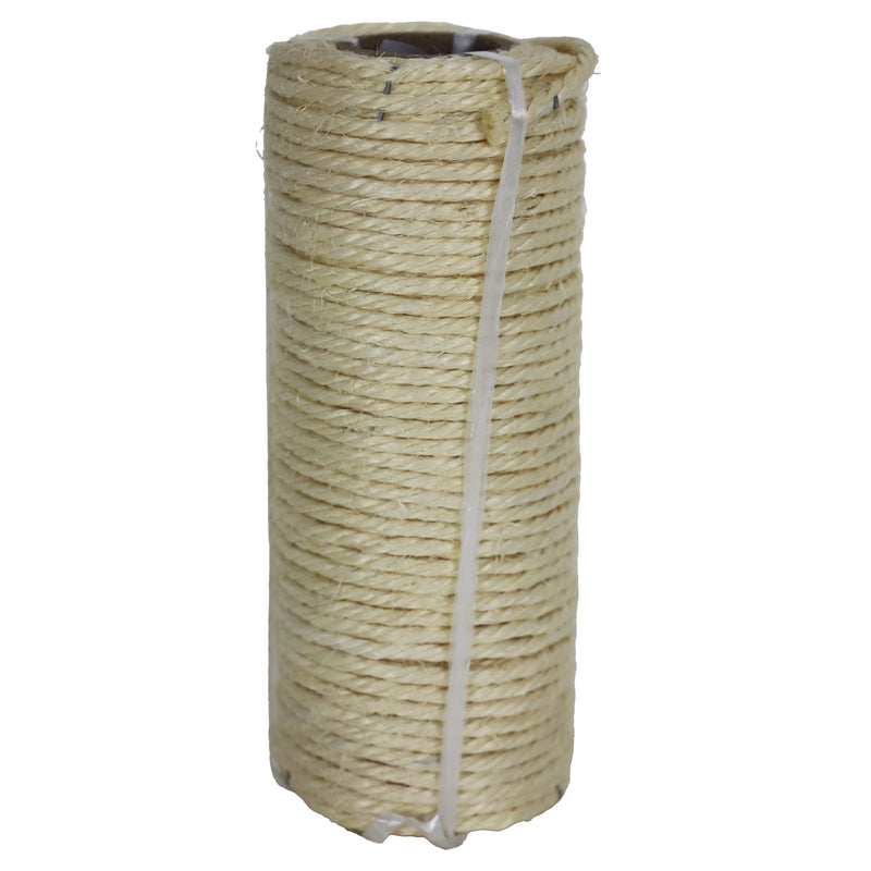 Krabpaal/klimmeubel Boon sisal touw 5mm op rol 37.5 meter