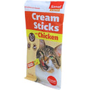 Katten snoepjes Sanal kat Cream Sticks kip, 5×15 gram.