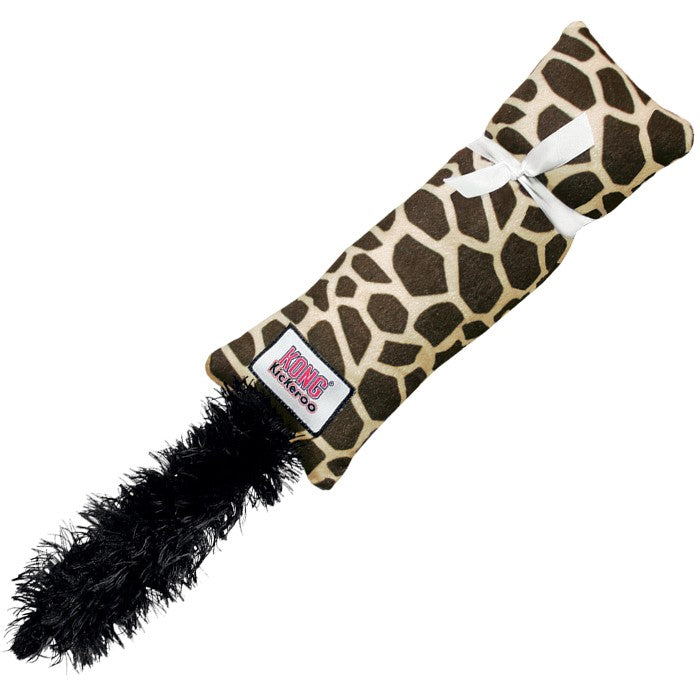 Katten speelgoed Kong kat 'Kickeroo', giraffe print