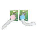 Katten speelgoed Boon kat speelgoed bal pluche met staart 24cm