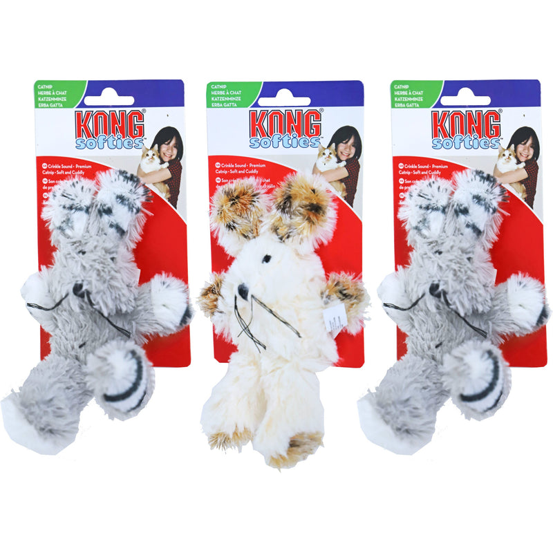 Katten speelgoed Kong kat Softies, fuzzy bunny.