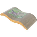 Krabpaal/klimmeubel Boon krabplank karton wave 43x21cm