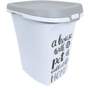 Honden voeder/kattenbakken Moderna plastic voorraadbox Trendy Story 38 liter ‘Pet Wisdom