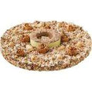 Vogelvoeders Buitenvogels vogelvoedertaart met vetring, 24 cm.