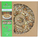 Vogelvoeders Buitenvogels vogelvoedertaart met vetring, 24 cm.