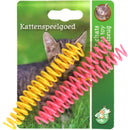 Boon kattenspeelgoed op kaart springveer, Ø 1,5x10 cm 3 stuks.