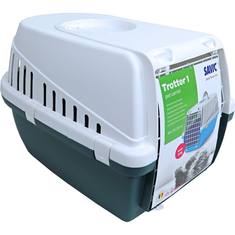 Savic reismand Trotter 1 plastic, nordic green/wit.