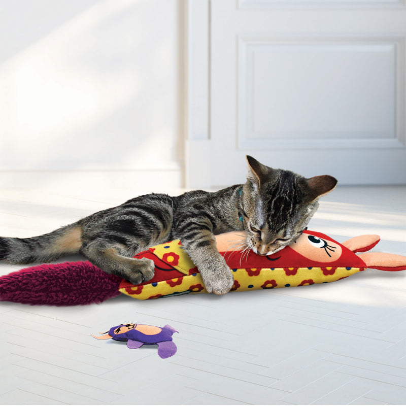 Katten speelgoed Kong kat Kickeroo kanga.