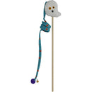 Kattenspeelgoed Boon katten speelgoed halloweenhengel spook + bel 38cm