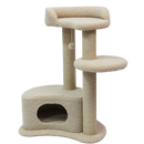 Binnenkort leverbaar Krabpaal/klimmeubel Boon Boony krabpaal luna sand beige  104cm