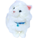 Katten halsbanden Volwassen Boon Kattenhalsband nylon cartoon vis, blauw.