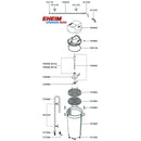 Aquarium filters Eheim Buitenfilters Classic 250 & 350 & 600 met filtermassa