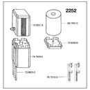 Aquarium Eheim binnenfilter PowerLine XL.