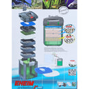 Aquarium filter Eheim filters Professional 3e 450 met electronisch besturingssysteem.