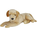 Boony 'Natural Decoration' pluche labrador blond 53 cm, liggend.